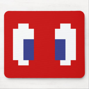 8-bitars Pixel Manga Öga Musmatta