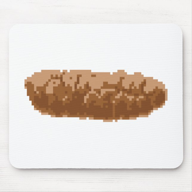 8-bitars Pixel Poop Musmatta (Framsidan)