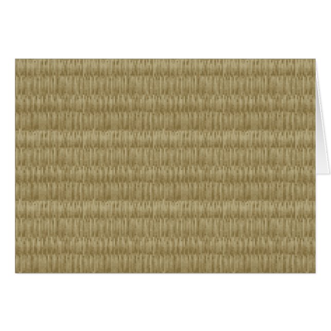 8-bitars Pixel Tatami Mat 畳-kort Hälsningskort (Framsidan Horizontal)