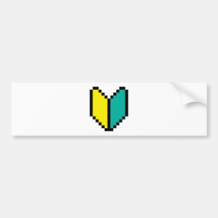 8-bitars Pixel Wakaba/Shoshinsha Mark Bildekal