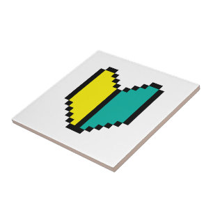 8-bitars Pixel Wakaba/Shoshinsha Mark Kakelplatta