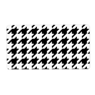 8-bitars pixelhoundstooth-kontroll Mönster Fraktsedel