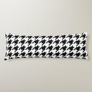 8-bitars pixelhoundstooth-kontroll Mönster Kroppskudde