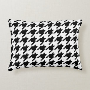 8-bitars pixelhoundstooth-kontroll Mönster Prydnadskudde