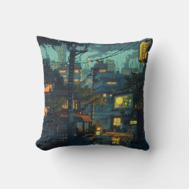 8-bitars Quiet City Kudde