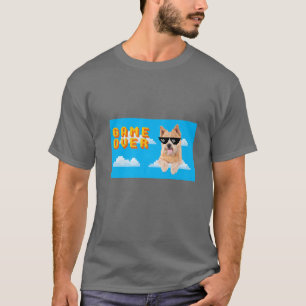 8-bitars spel över norwich-terrier t shirt