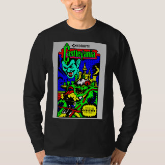 8-bitars speldesign för stil Castlevania Nes T Shirt