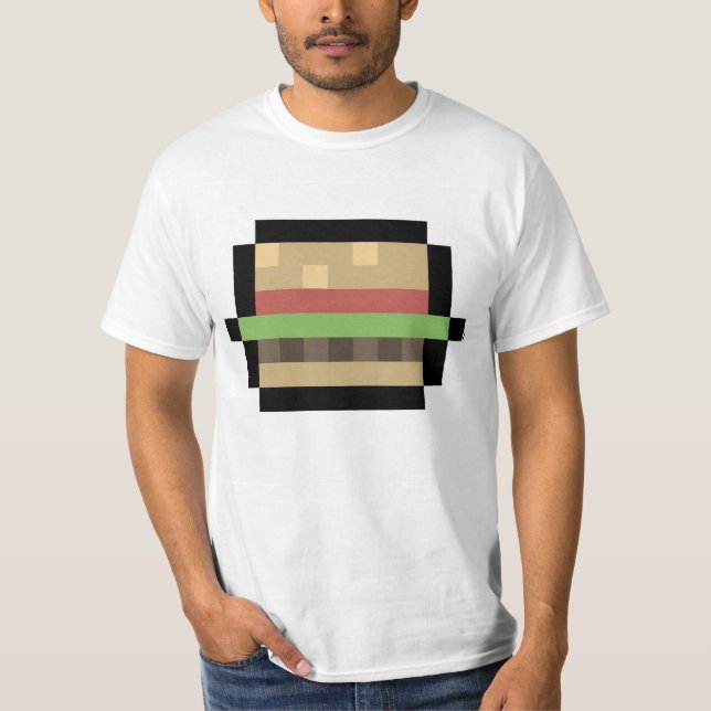 8-bitars sprängning av pixel Art T-Shirt (Framsida)