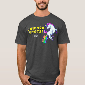 8-bitars Unicorn Poots T Shirt