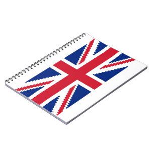 8-bitars unionspixel-Jack Anteckningsbok Med Spiral