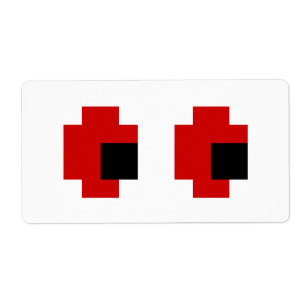 8-bitarsrött Ögon Fraktsedel