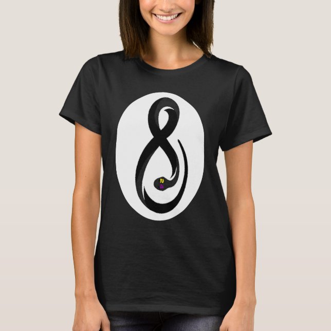 8 boll 24 mamba casual t shirt (Framsida)