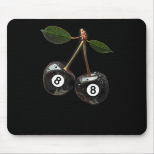 8 Boll Bassäng Billiards Player Cherries Musmatta