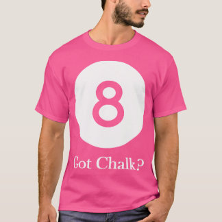 8 Boll Bassäng Hall Shark Billiards Player Hustler T Shirt
