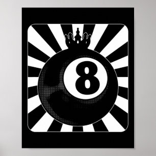 8 Boll Bassäng miljard miljardspelare Poster
