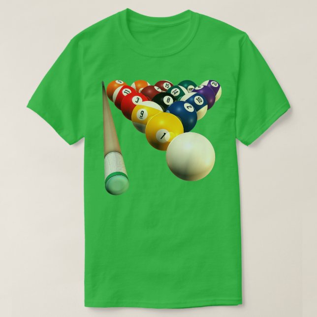 8-BOLL BASSÄNG-TEAM TSHIRTS FOR PUB LEAGUE SHOTERS (Design framsida)