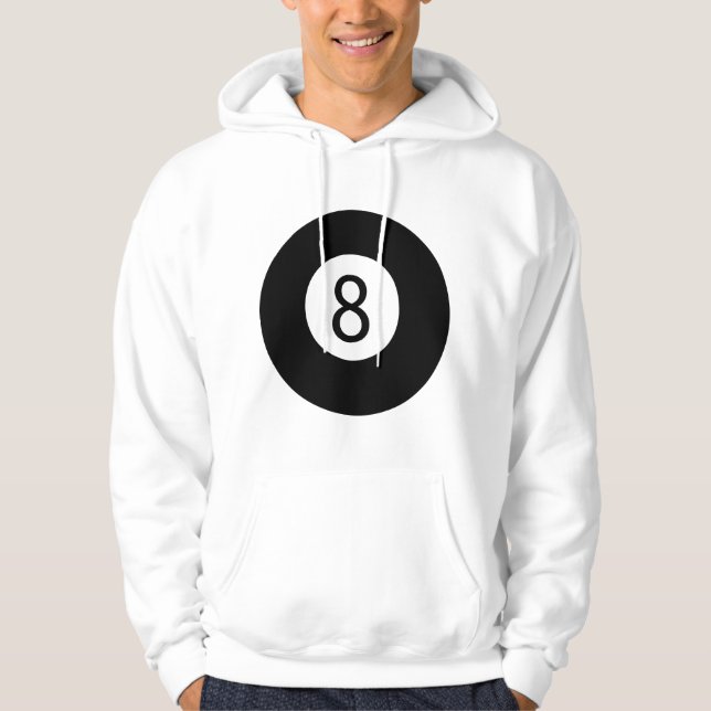 8 Boll Hoodie (Framsida)
