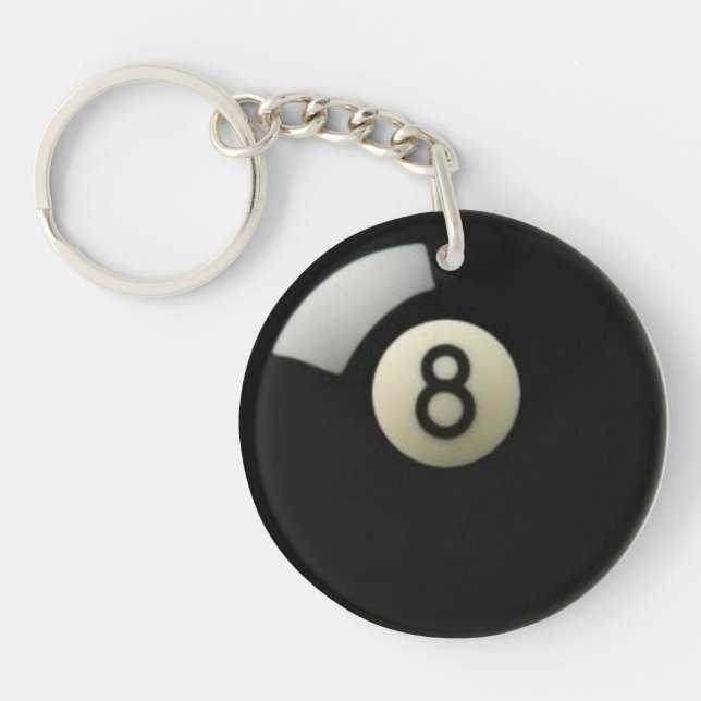 8 Boll-ID-MÄRKRE eller ryggsäck-nyckelkedja (Framsidan)