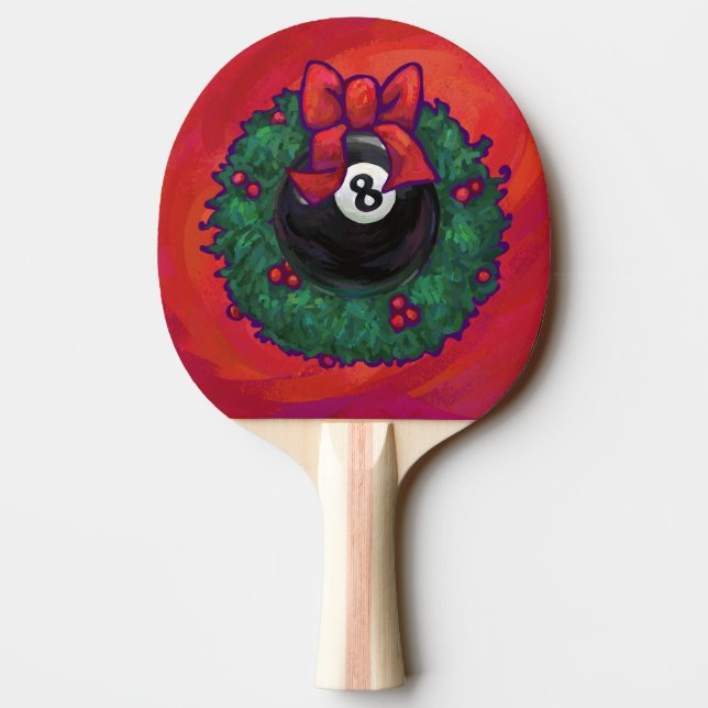 8 Boll jul, Red Pingisracket (Baksidan)