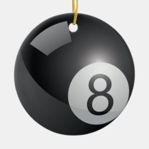 8 BOLL JULGRANSPRYDNAD KERAMIK