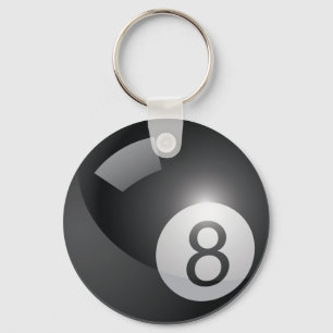 8 boll Keychain Nyckelring