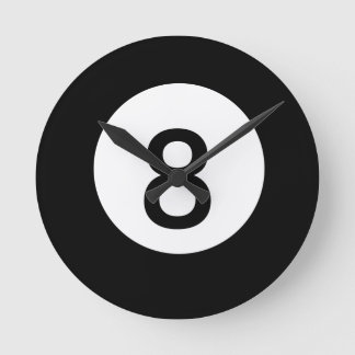 8 Boll-klocka Rund Klocka