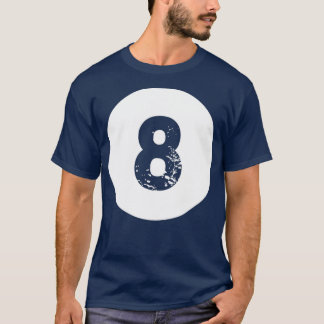 8 Boll Magic Eight Boll Billiards T Shirt
