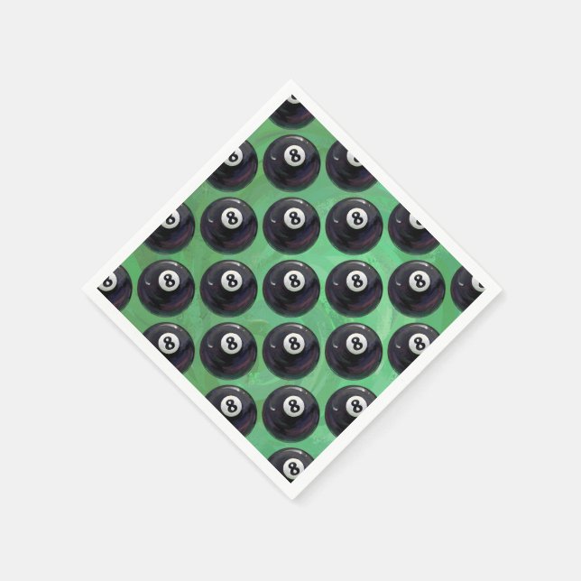 8 BOLL MÖNSTER PAPPERSSERVETT (Hörn)