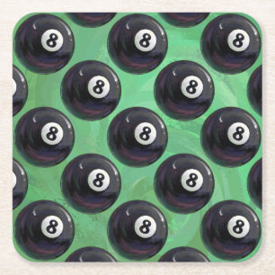 8 BOLL MÖNSTER UNDERLÄGG PAPPER KVADRAT