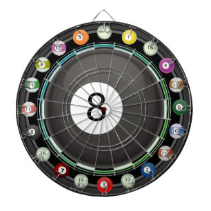 8-Boll Multi-Target 20 Count-mörkerpanel Darttavla