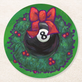 8 BOLL UNDERLÄGG PAPPER RUND