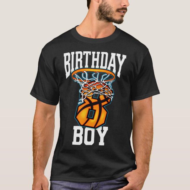 8: Bysketbyll 8 år Gammalt barn - 1 T Shirt (Framsida)