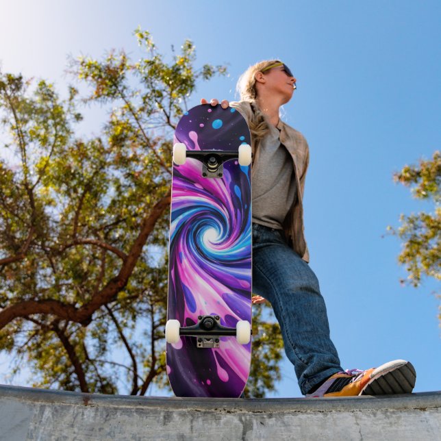 8½" Color Swirl Skateboard (Utomhus 1)