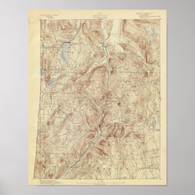 8 Cornwall lakan Poster (Framsidan)