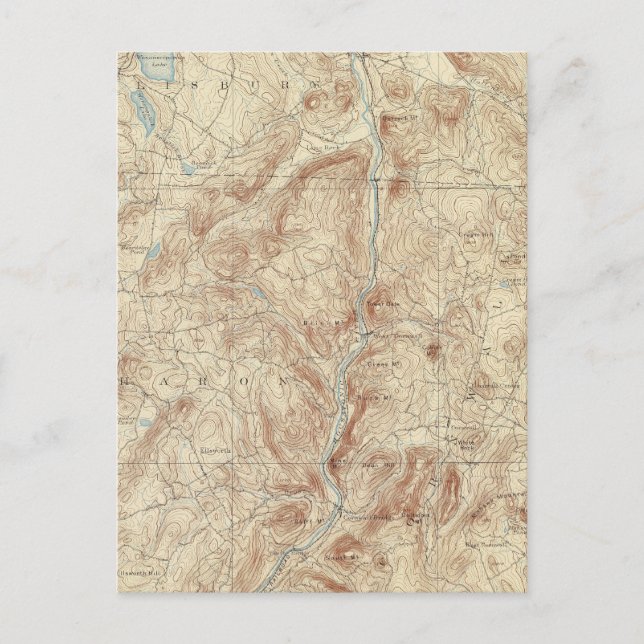 8 Cornwall lakan Vykort (Framsida)