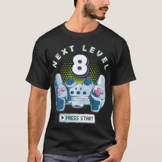 8-dagars spelkontroll på nästa nivå 8 t shirt