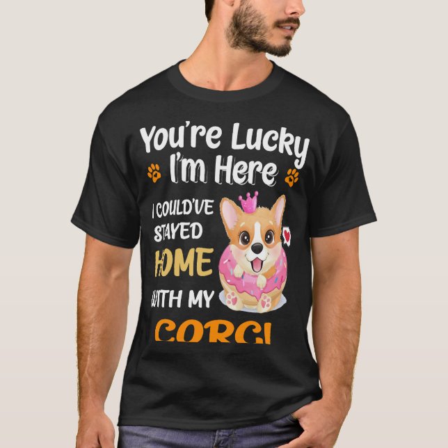 8 Du är lycklig T Shirt (Framsida)