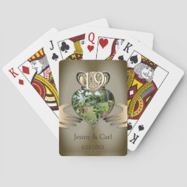8:e 19:e fotoårsdagen Claddaugh Casinokort