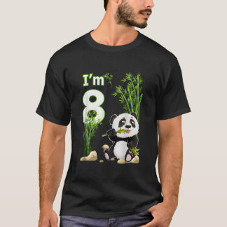 8:e 8 Py Djur Panda T Shirt