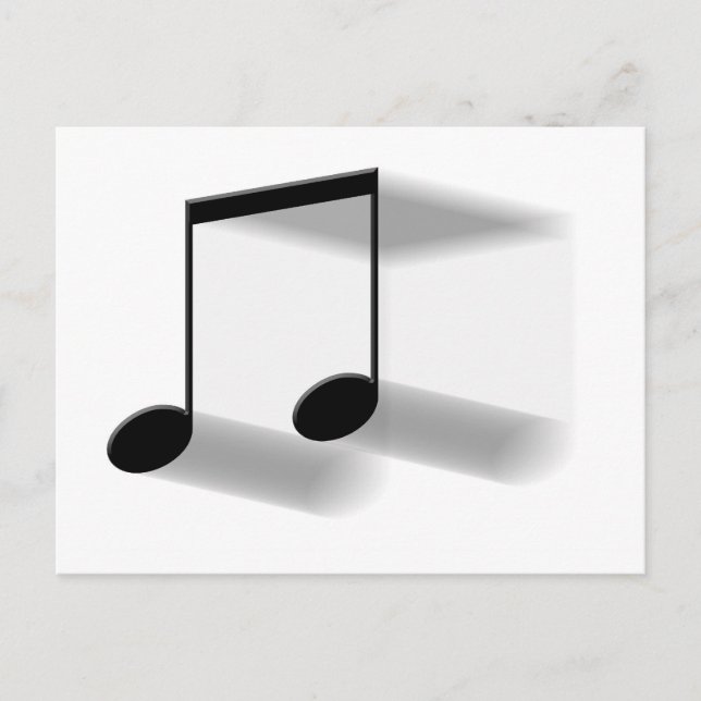 8:e anteckningsoskärpevykort vykort (Framsida)