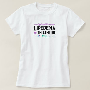 8:e årliga lipedema Triathlon White T-Shirt