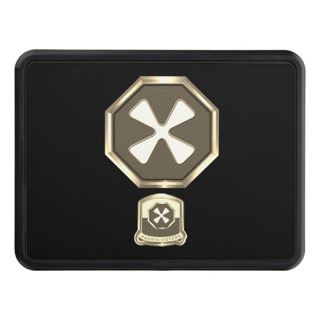 8:e arméns anpassade korrigering dragkroksskydd (Framsidan)