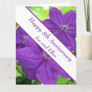 8:e årsdagen, Clematis Kort