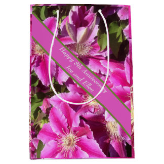 8:e årsdagen, rosa Clematis