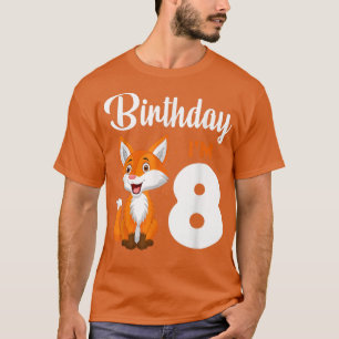8:e födelsedag i Älskare 8 år gamla pojkar och fli T Shirt