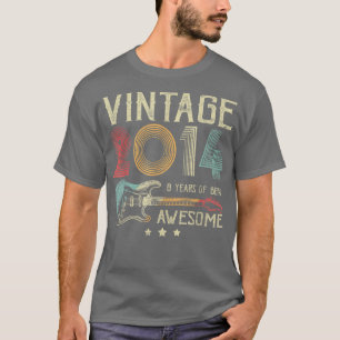 8:e födelsedag Kvinna Manar Vintage Fantastisk 201 T Shirt