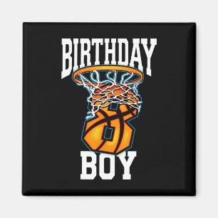 8:e födelsedagen Basketboll 8 år Gammalt barn Gift Magnet