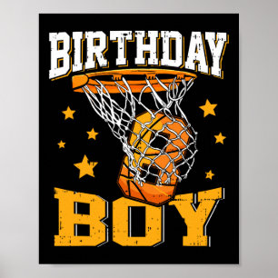 8:e födelsedagen Basketboll 8-åring Poster