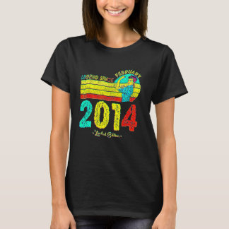 8:e födelsedagen februari 2014 Förklaring sedan 20 T Shirt