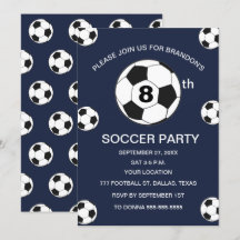 8:e Födelsedagsfesten Fotbojor med blå socklar